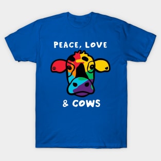 PEACE LOVE & COWS T-Shirt